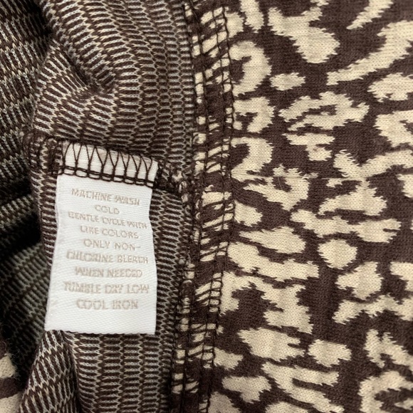 Charter Club Brown Jacket Leopard Size P/P - Picture 8 of 8